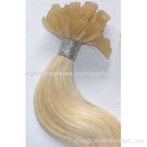 Prebonded Italian Keratin U-tip Remy Human Hair Extensions
